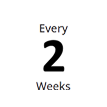 Delivery every 2 Week